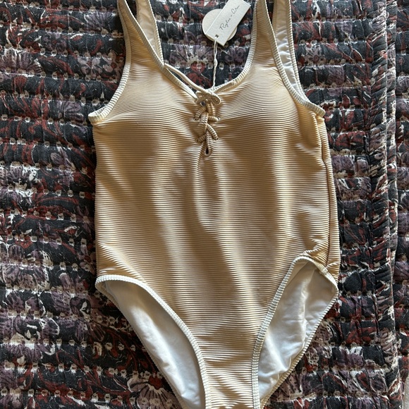 Rylee + Cru Cream One piece swimsuit - Picture 2 of 6